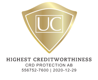 UC - Highest creditworthiness - CRD Protection AB